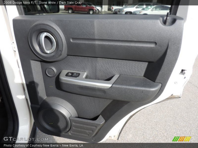 Stone White / Dark Slate Gray 2008 Dodge Nitro R/T