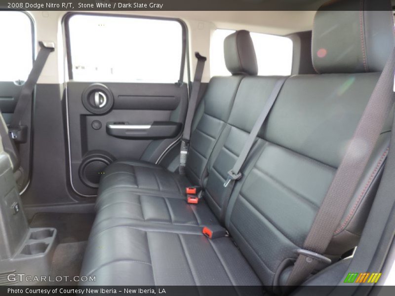 Stone White / Dark Slate Gray 2008 Dodge Nitro R/T