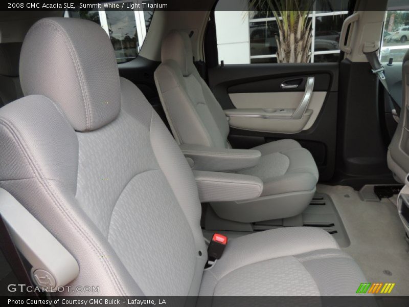 Summit White / Light Titanium 2008 GMC Acadia SLE