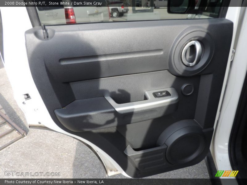 Stone White / Dark Slate Gray 2008 Dodge Nitro R/T