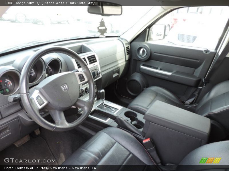 Stone White / Dark Slate Gray 2008 Dodge Nitro R/T