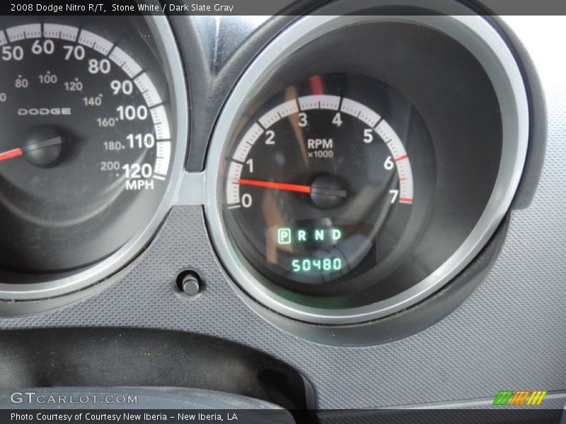Stone White / Dark Slate Gray 2008 Dodge Nitro R/T