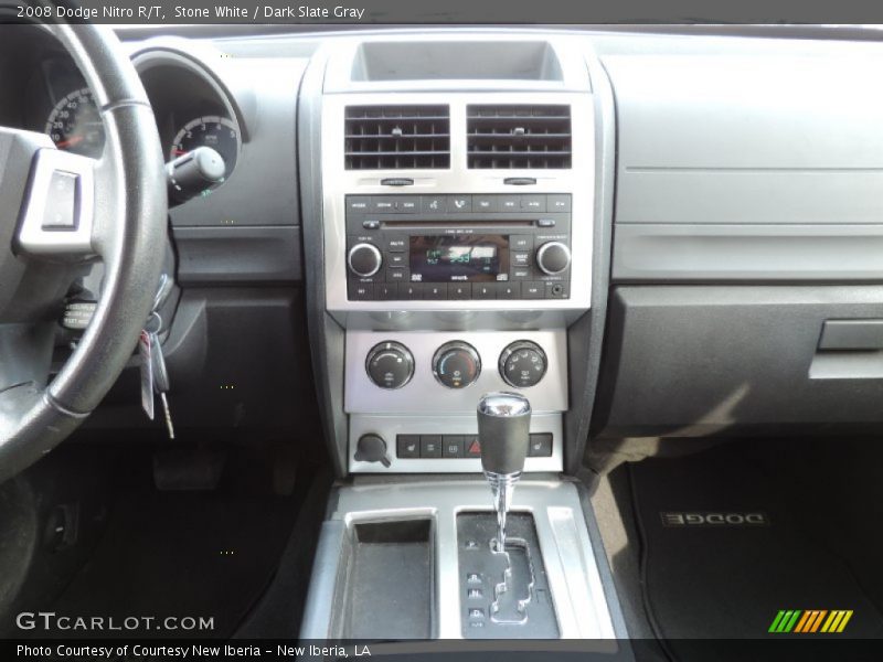 Stone White / Dark Slate Gray 2008 Dodge Nitro R/T