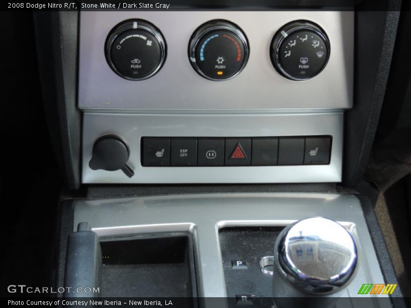 Stone White / Dark Slate Gray 2008 Dodge Nitro R/T
