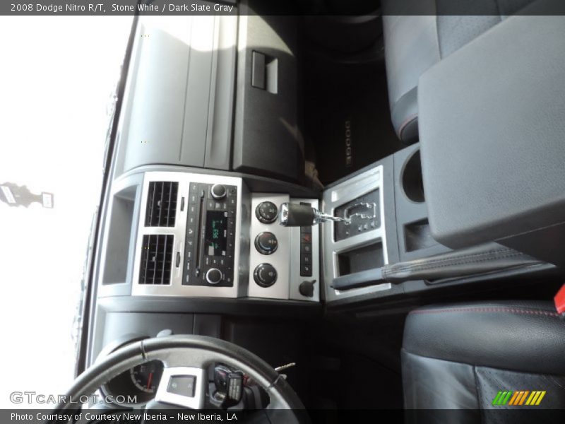 Stone White / Dark Slate Gray 2008 Dodge Nitro R/T