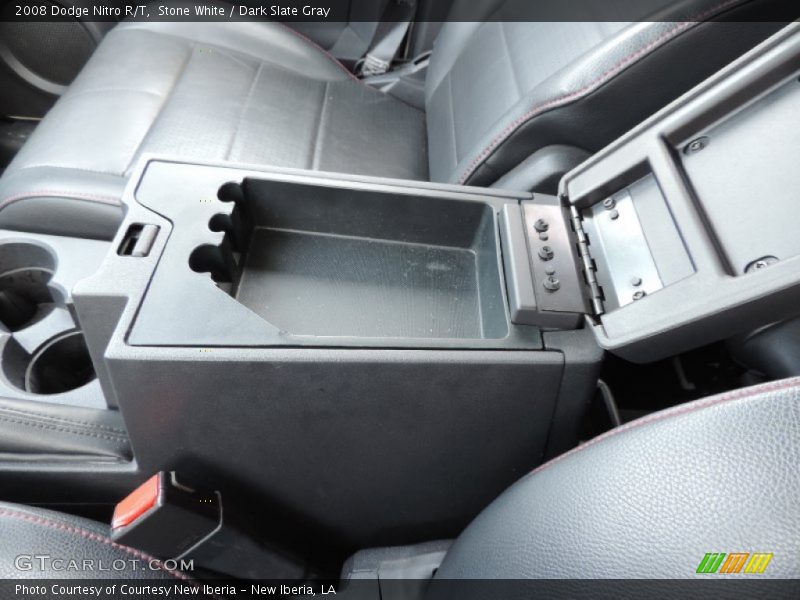 Stone White / Dark Slate Gray 2008 Dodge Nitro R/T