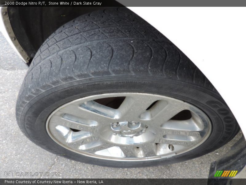 Stone White / Dark Slate Gray 2008 Dodge Nitro R/T