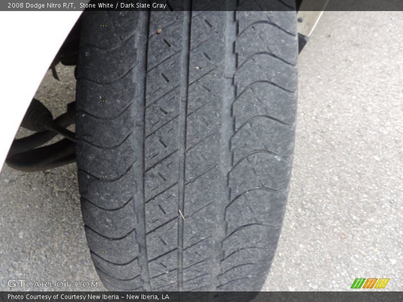 Stone White / Dark Slate Gray 2008 Dodge Nitro R/T