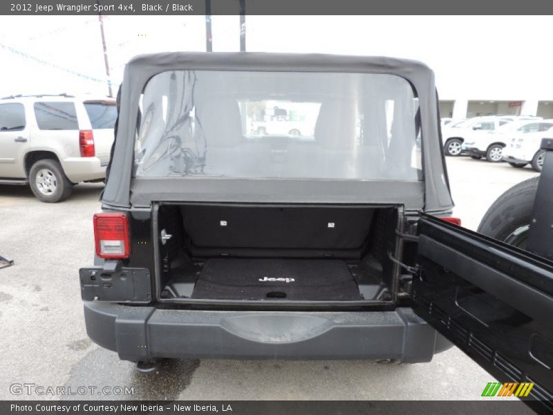 Black / Black 2012 Jeep Wrangler Sport 4x4
