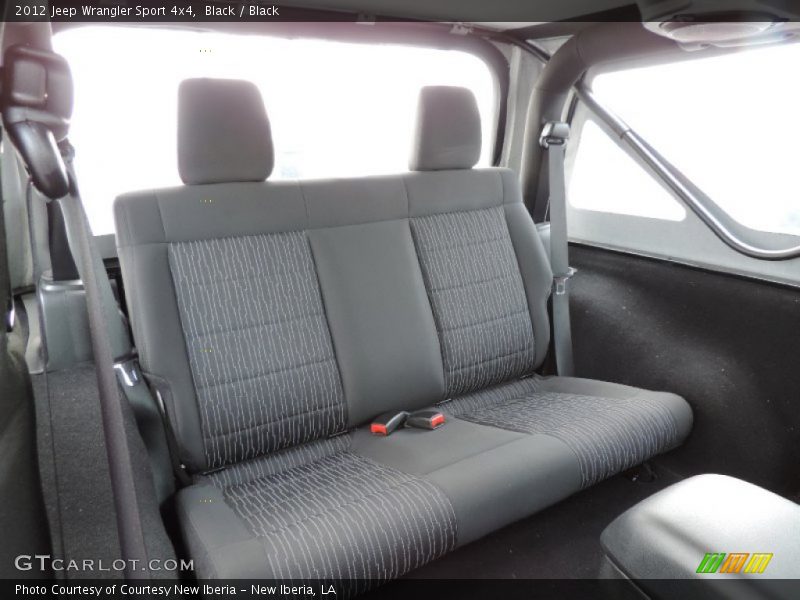 Black / Black 2012 Jeep Wrangler Sport 4x4