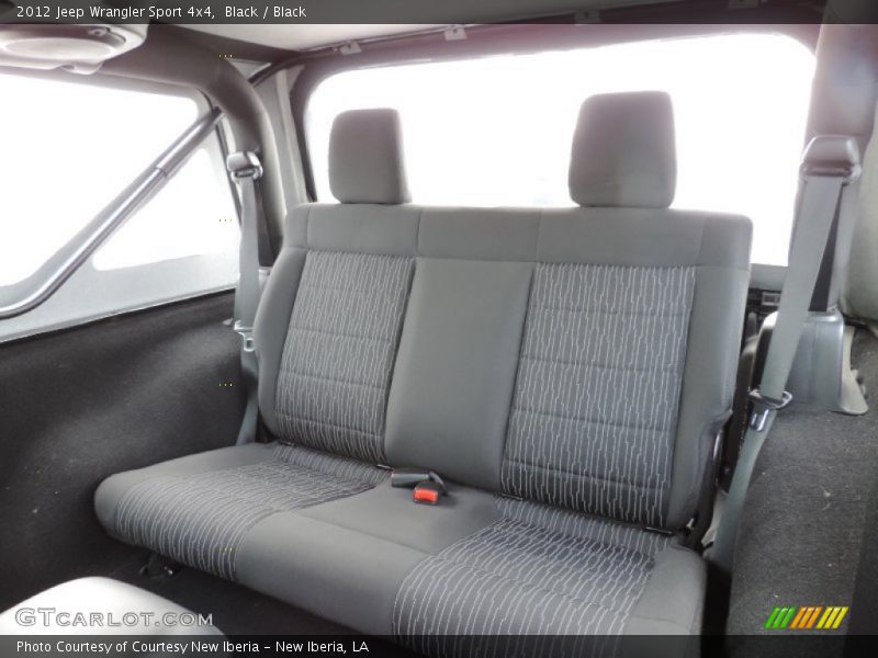 Black / Black 2012 Jeep Wrangler Sport 4x4