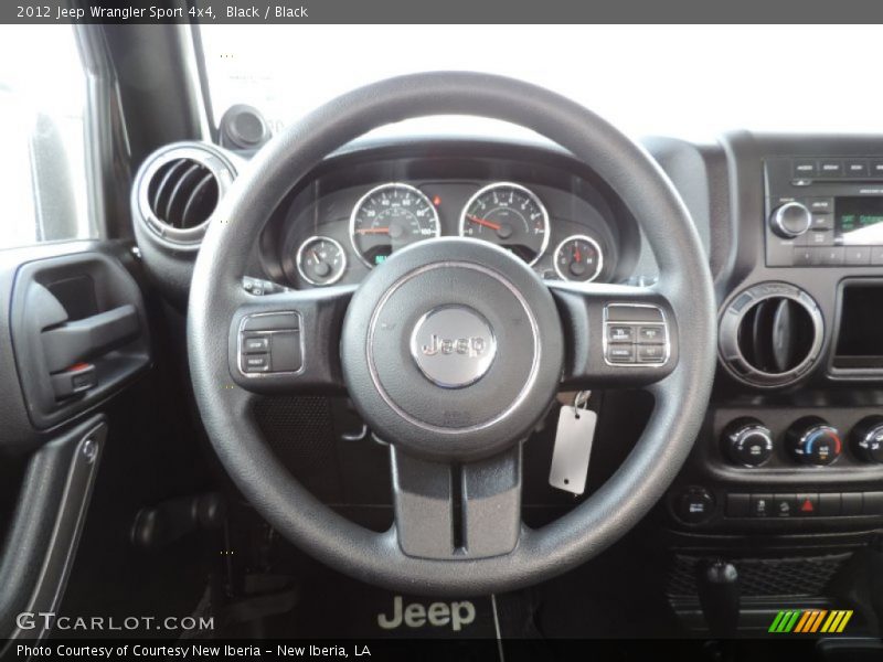 Black / Black 2012 Jeep Wrangler Sport 4x4
