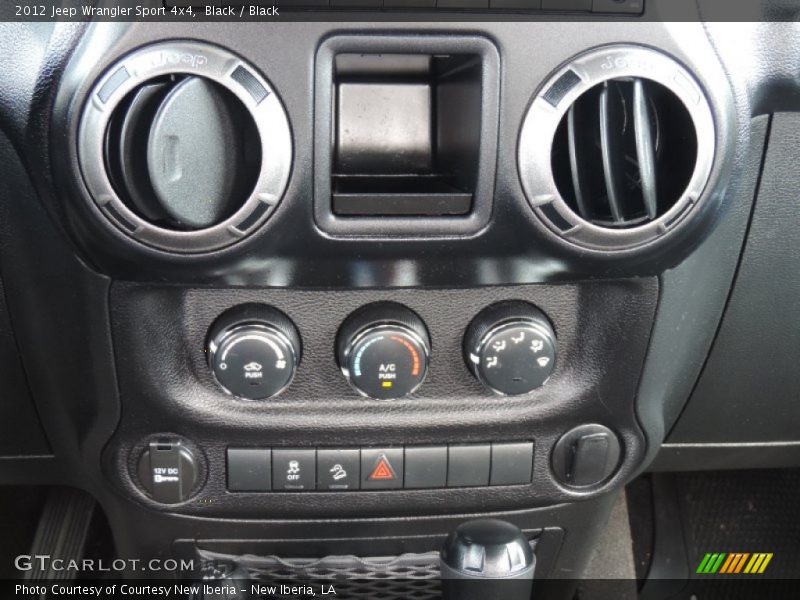 Black / Black 2012 Jeep Wrangler Sport 4x4