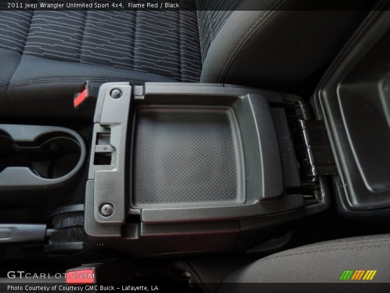 Flame Red / Black 2011 Jeep Wrangler Unlimited Sport 4x4
