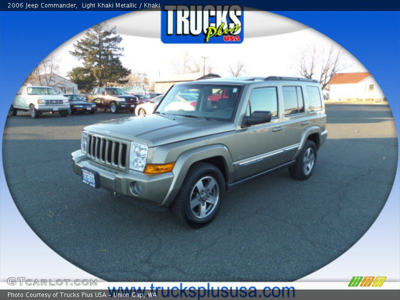 Light Khaki Metallic / Khaki 2006 Jeep Commander