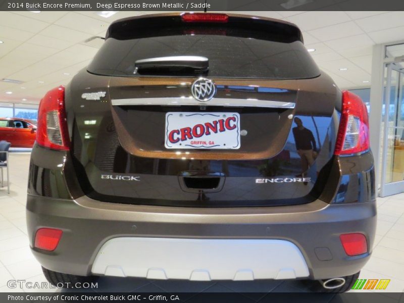 Deep Espresso Brown Metallic / Saddle 2014 Buick Encore Premium