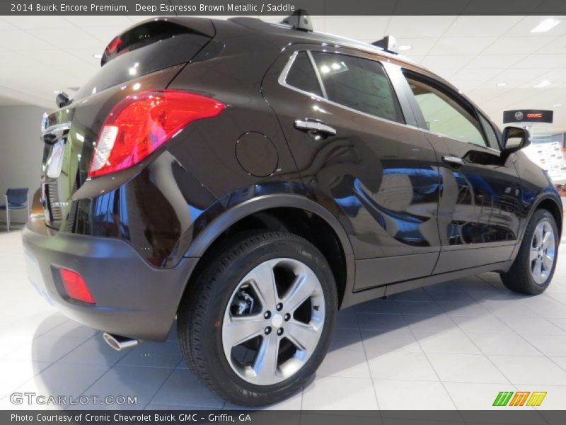 Deep Espresso Brown Metallic / Saddle 2014 Buick Encore Premium