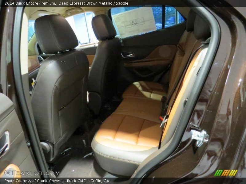 Deep Espresso Brown Metallic / Saddle 2014 Buick Encore Premium