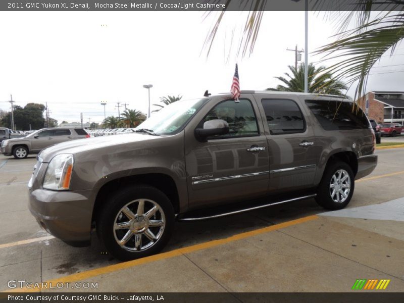Mocha Steel Metallic / Cocoa/Light Cashmere 2011 GMC Yukon XL Denali