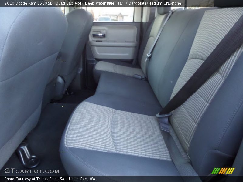 Deep Water Blue Pearl / Dark Slate/Medium Graystone 2010 Dodge Ram 1500 SLT Quad Cab 4x4