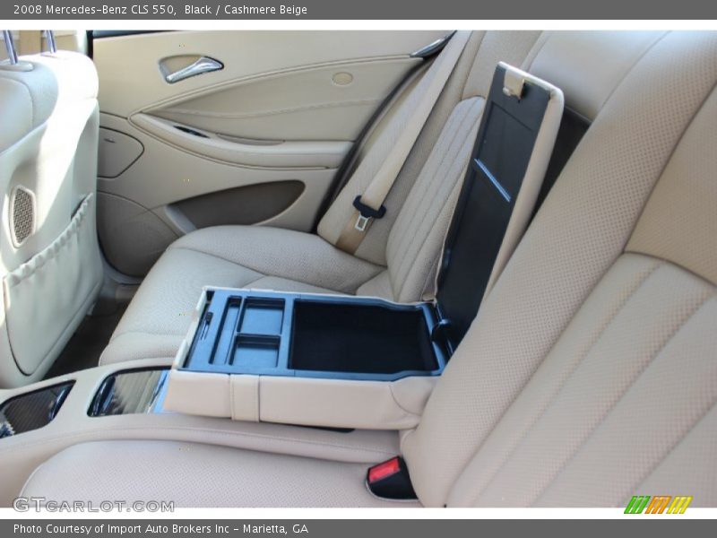 Black / Cashmere Beige 2008 Mercedes-Benz CLS 550