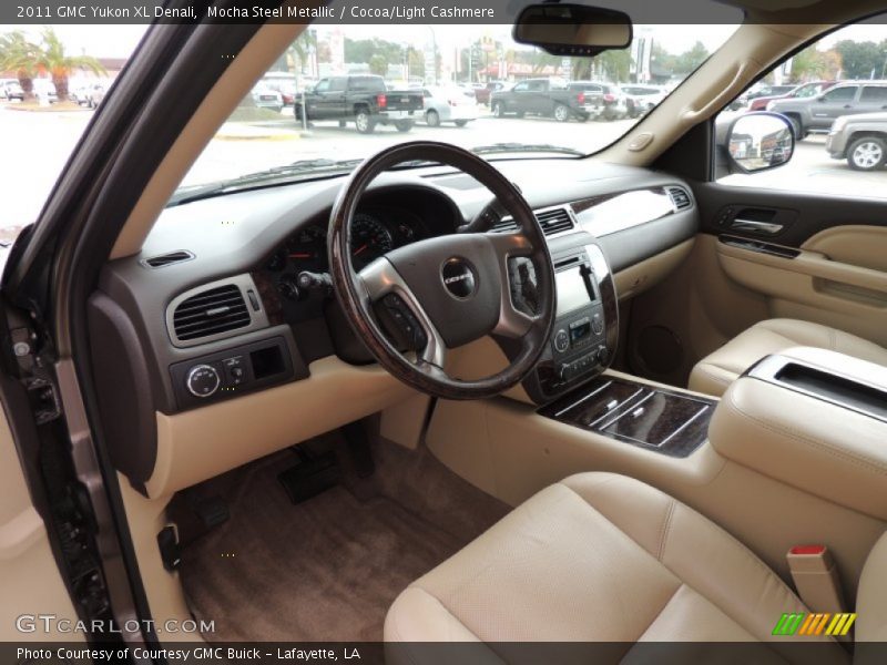 Mocha Steel Metallic / Cocoa/Light Cashmere 2011 GMC Yukon XL Denali