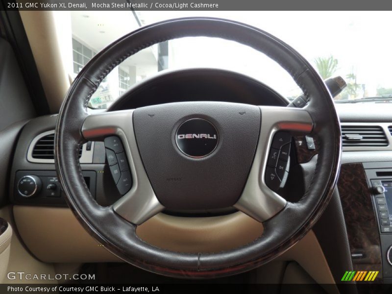 Mocha Steel Metallic / Cocoa/Light Cashmere 2011 GMC Yukon XL Denali