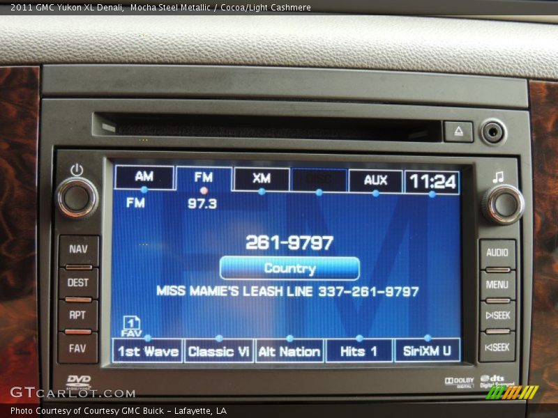 Mocha Steel Metallic / Cocoa/Light Cashmere 2011 GMC Yukon XL Denali