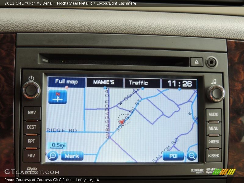 Mocha Steel Metallic / Cocoa/Light Cashmere 2011 GMC Yukon XL Denali