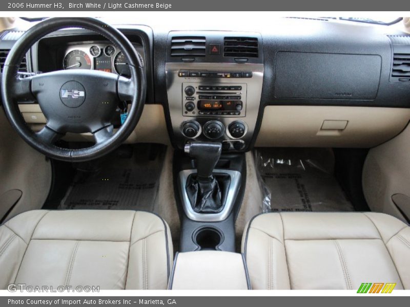 Dashboard of 2006 H3 