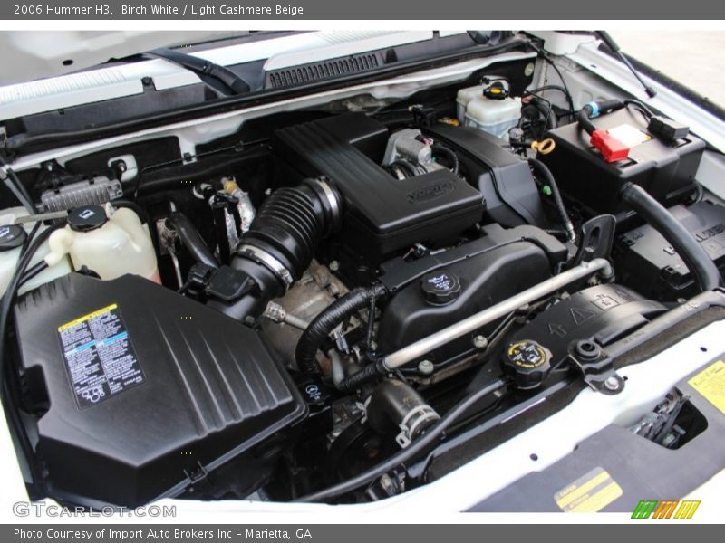  2006 H3  Engine - 3.5 Liter DOHC 20-Valve VVT 5 Cylinder