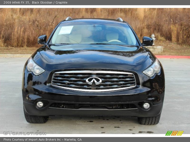 Black Obsidian / Graphite 2009 Infiniti FX 35
