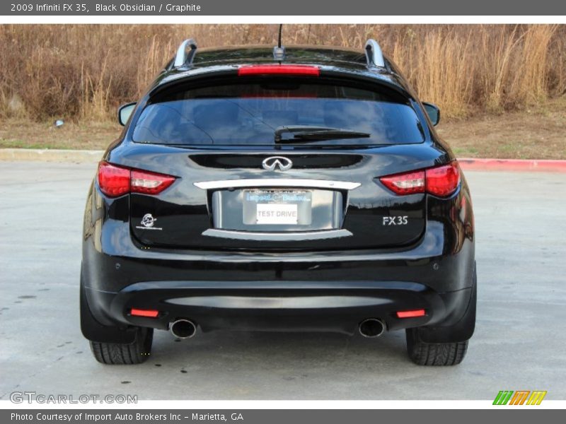 Black Obsidian / Graphite 2009 Infiniti FX 35