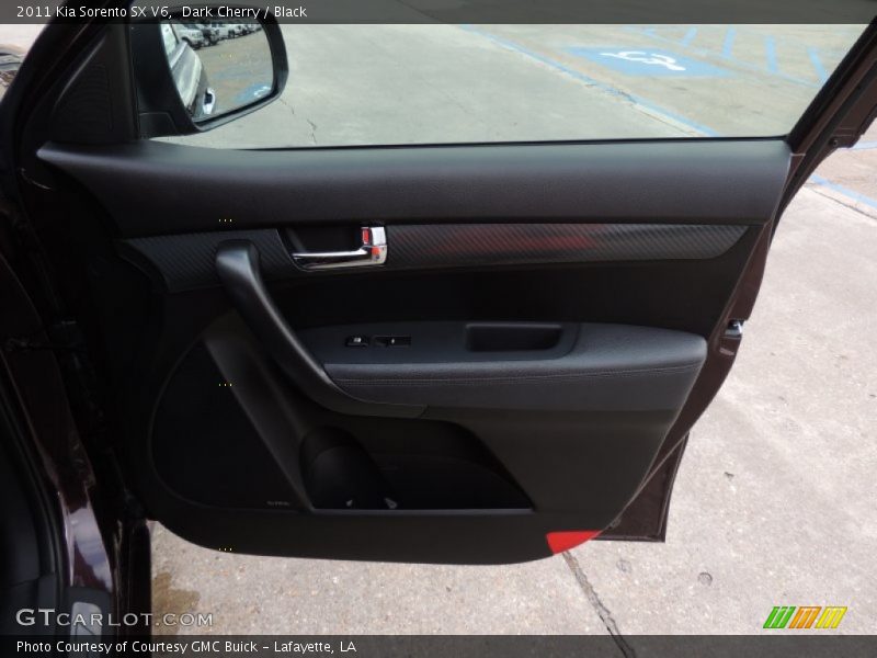 Dark Cherry / Black 2011 Kia Sorento SX V6