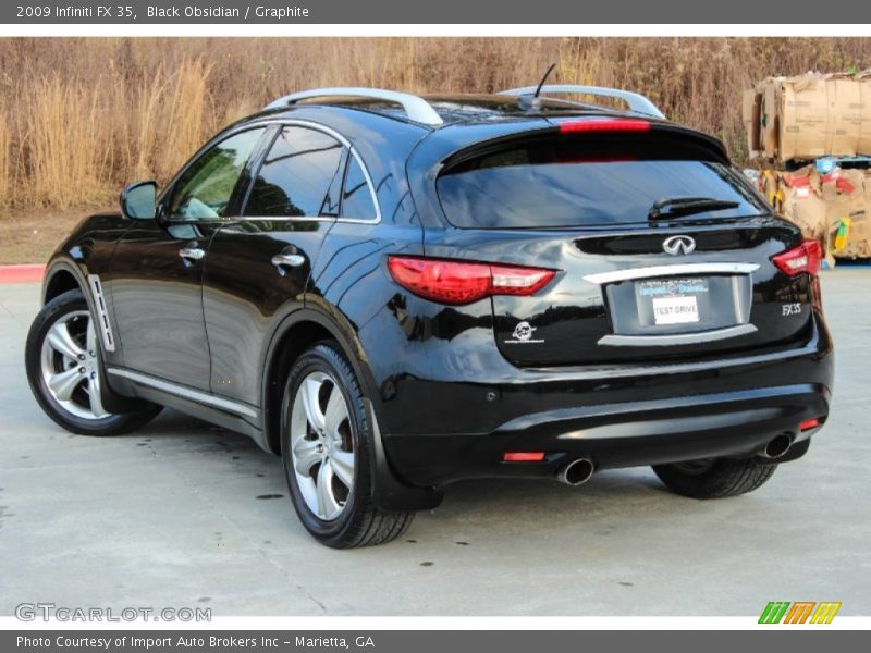 Black Obsidian / Graphite 2009 Infiniti FX 35