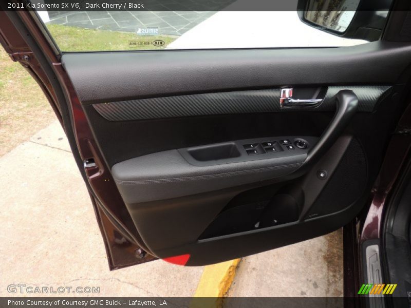 Dark Cherry / Black 2011 Kia Sorento SX V6