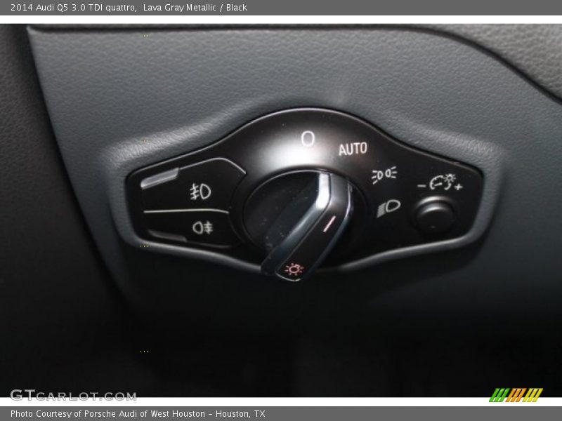 Lava Gray Metallic / Black 2014 Audi Q5 3.0 TDI quattro