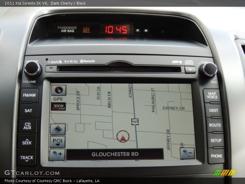 Dark Cherry / Black 2011 Kia Sorento SX V6