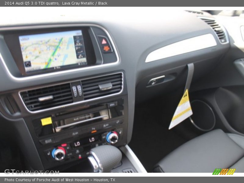Lava Gray Metallic / Black 2014 Audi Q5 3.0 TDI quattro