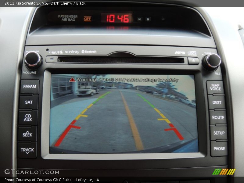 Dark Cherry / Black 2011 Kia Sorento SX V6