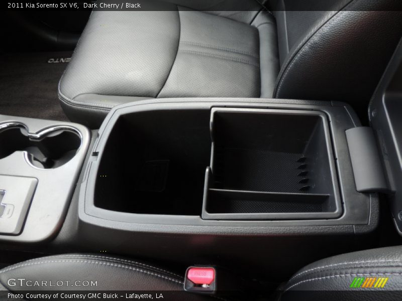 Dark Cherry / Black 2011 Kia Sorento SX V6