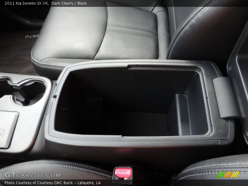 Dark Cherry / Black 2011 Kia Sorento SX V6