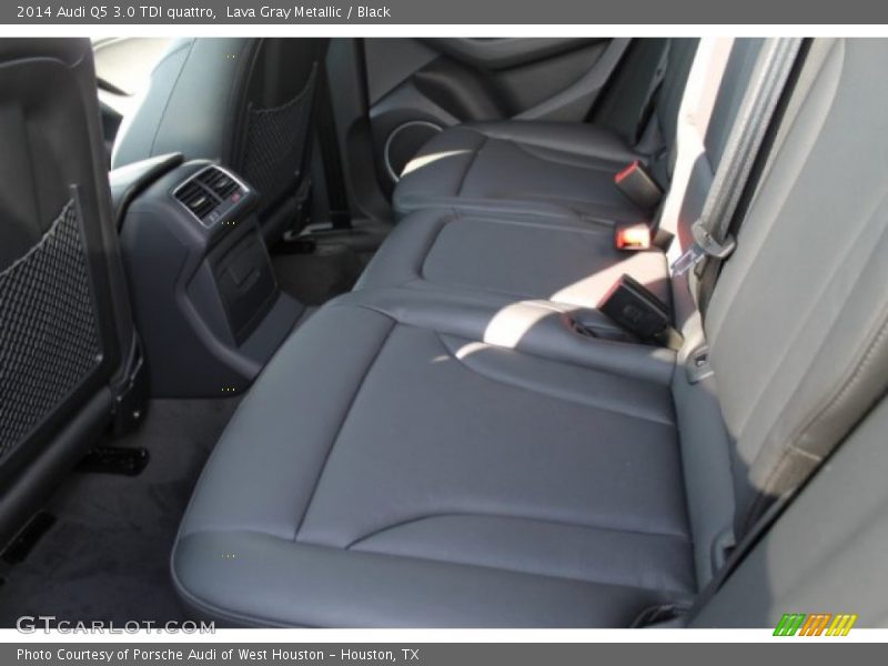 Lava Gray Metallic / Black 2014 Audi Q5 3.0 TDI quattro