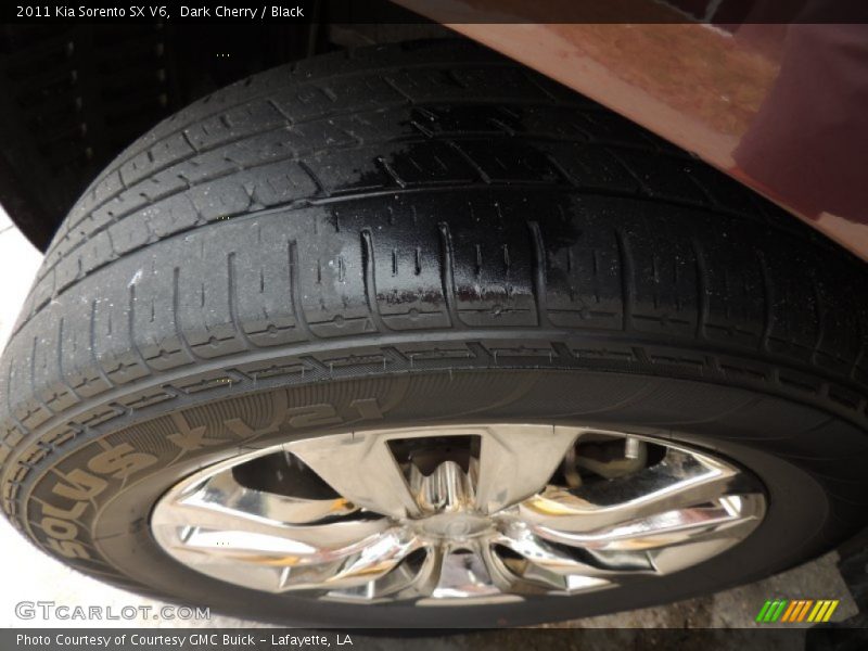 Dark Cherry / Black 2011 Kia Sorento SX V6