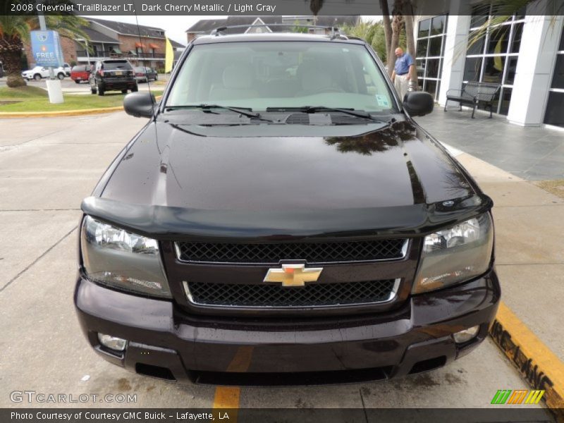 Dark Cherry Metallic / Light Gray 2008 Chevrolet TrailBlazer LT