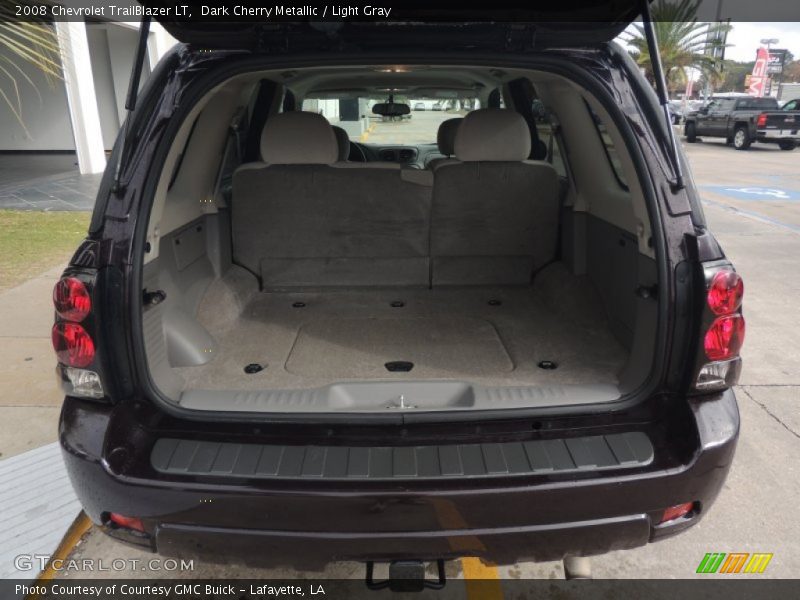 Dark Cherry Metallic / Light Gray 2008 Chevrolet TrailBlazer LT