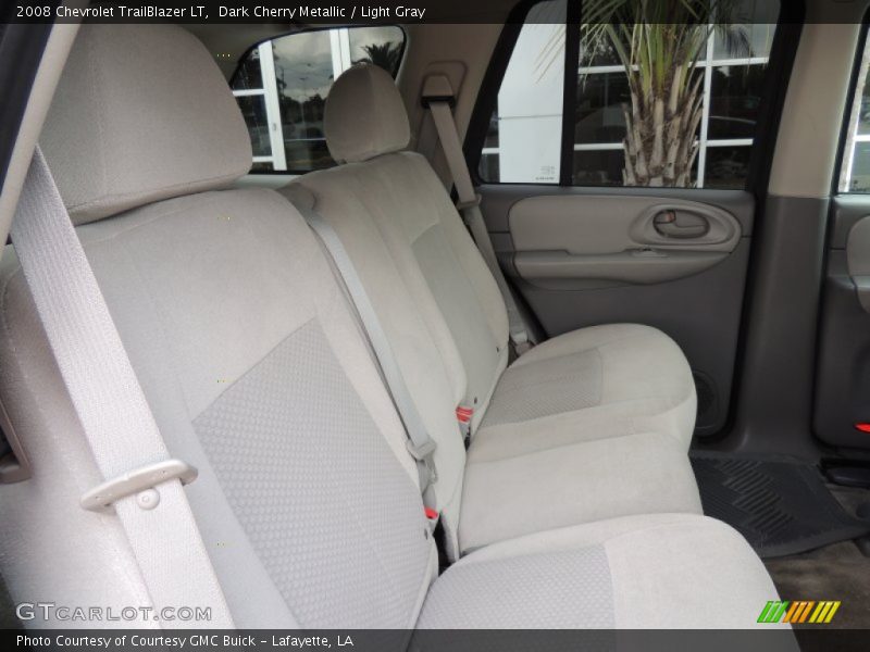Dark Cherry Metallic / Light Gray 2008 Chevrolet TrailBlazer LT