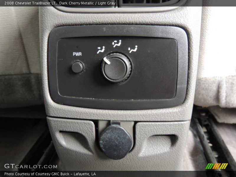 Dark Cherry Metallic / Light Gray 2008 Chevrolet TrailBlazer LT