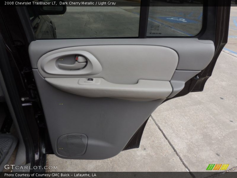 Dark Cherry Metallic / Light Gray 2008 Chevrolet TrailBlazer LT