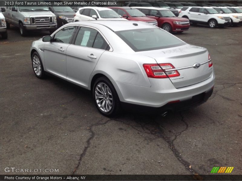 Ingot Silver Metallic / Charcoal Black 2013 Ford Taurus Limited